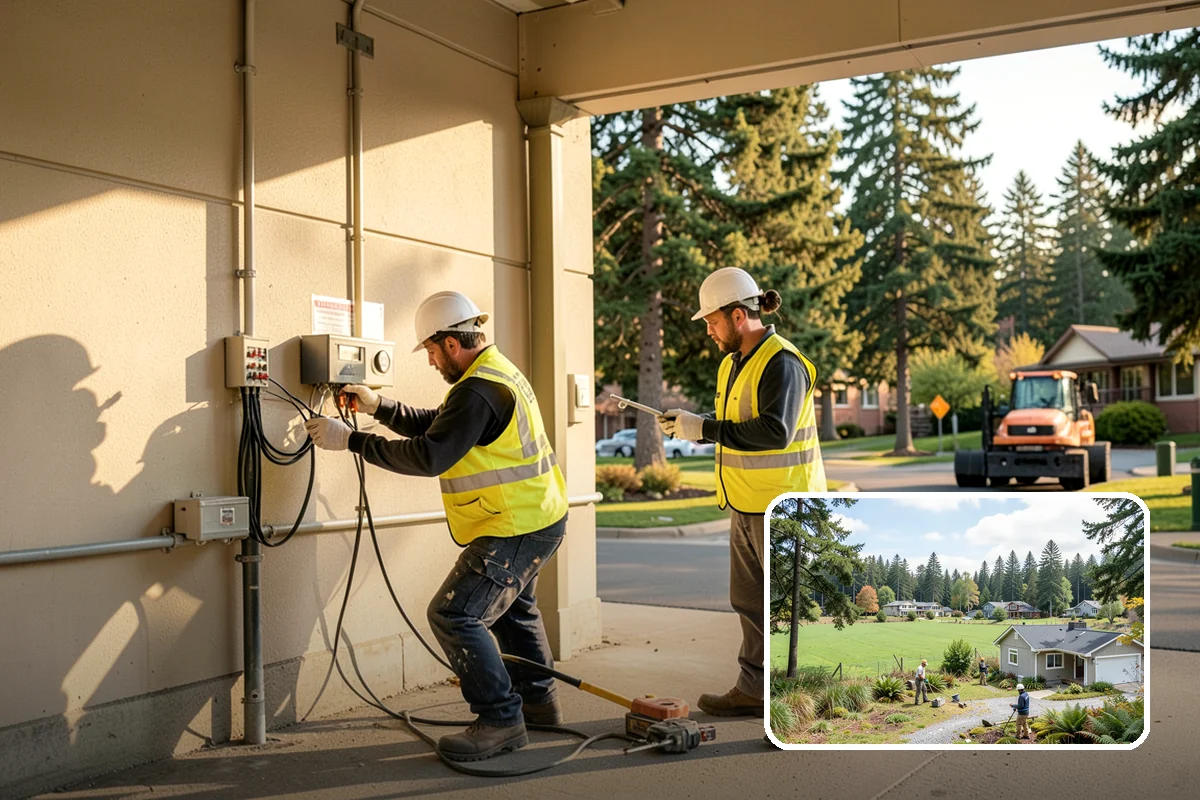 Library Grounds Maintenance in Lyman, Skagit County, WA - Inviting, hazard-free entrances for patrons of all ages