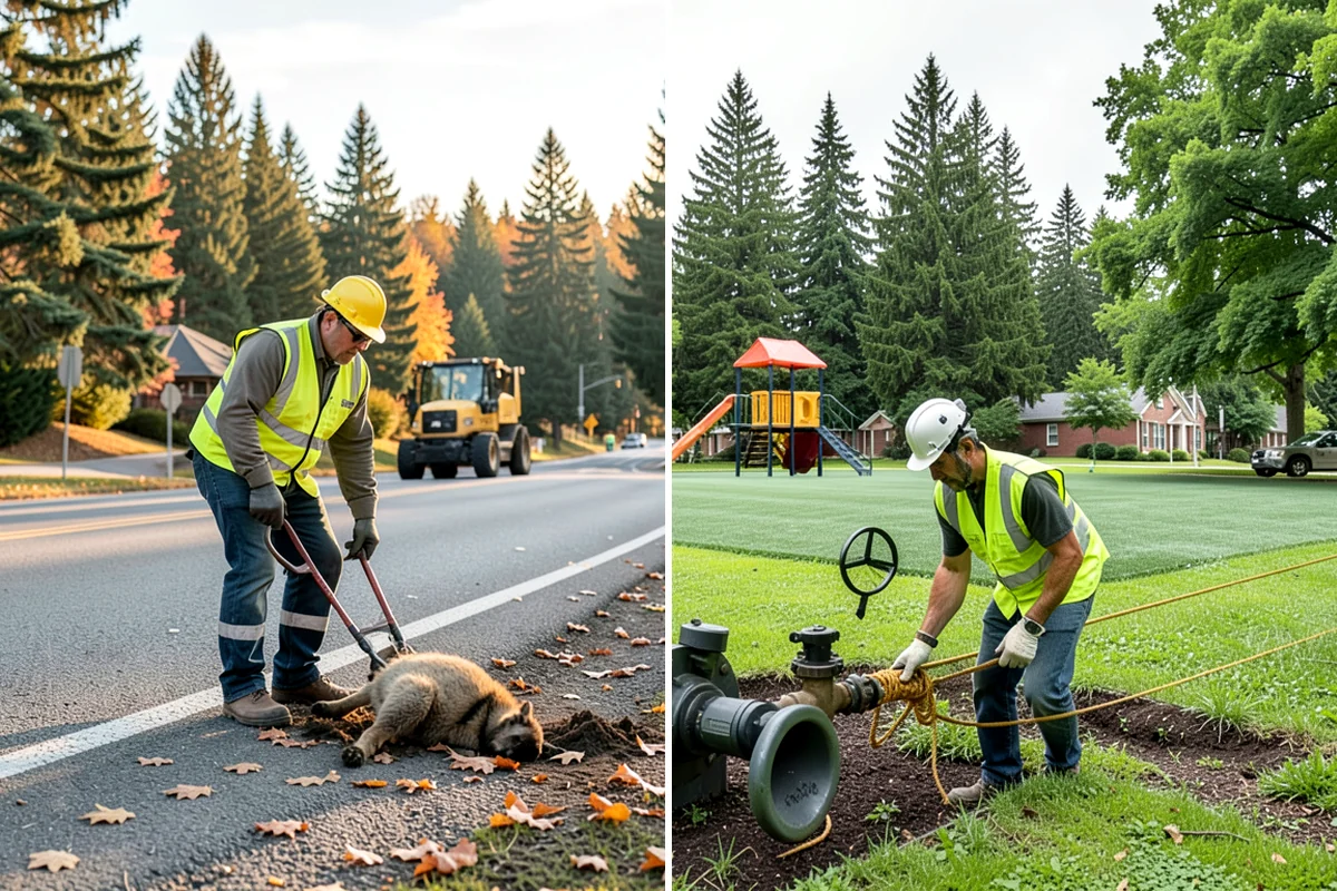 Library Grounds Maintenance in Lyman, Skagit County, WA - Review branch grounds and programming schedules with library staff