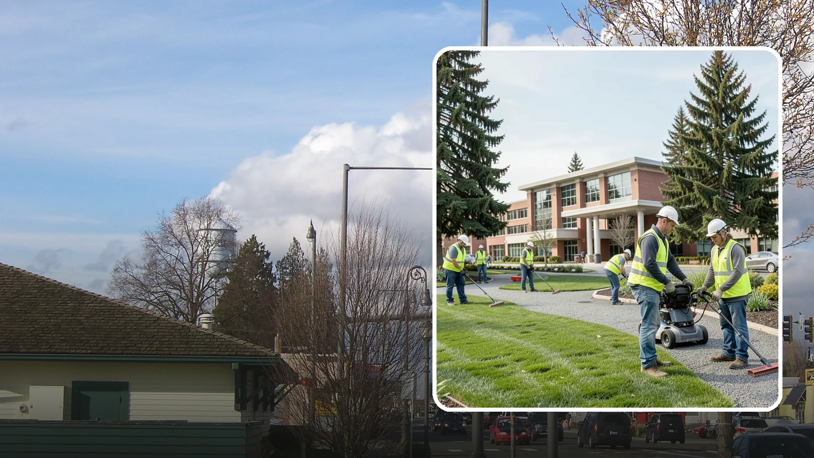 Library Grounds Maintenance in Marysville, Snohomish County, WA - Grounds maintenance for public library branches and library district facilities throughout Western Washington.