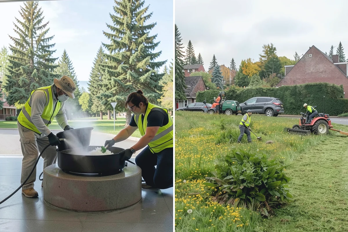 Library Grounds Maintenance in Medina, King County, WA - Review branch grounds and programming schedules with library staff
