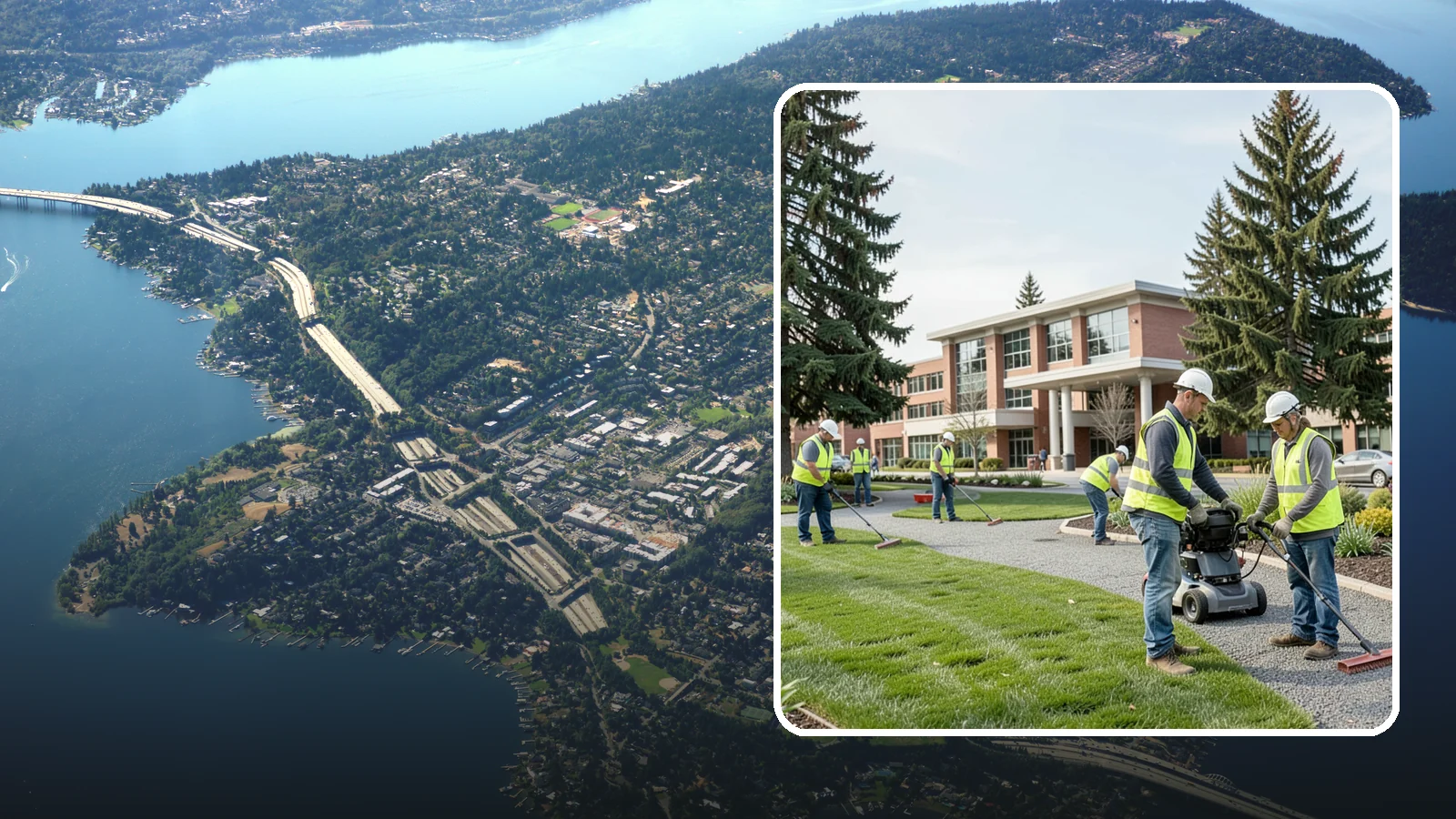 Library Grounds Maintenance in Mercer Island, King County, WA - Grounds maintenance for public library branches and library district facilities throughout Western Washington.