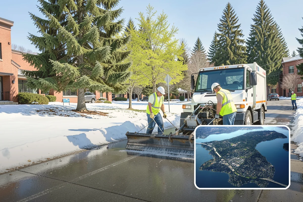 Library Grounds Maintenance in Mercer Island, King County, WA - Inviting, hazard-free entrances for patrons of all ages