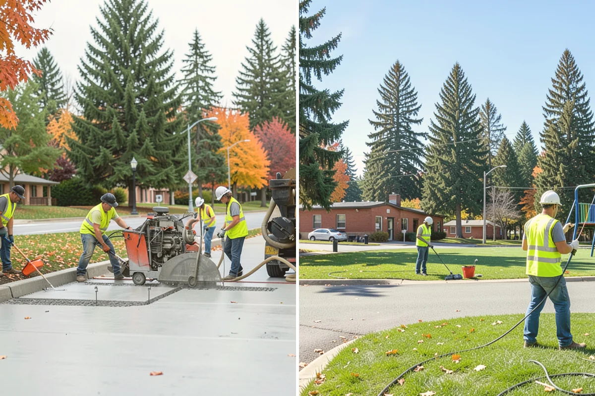 Library Grounds Maintenance in Mount Vernon, Skagit County, WA - Review branch grounds and programming schedules with library staff