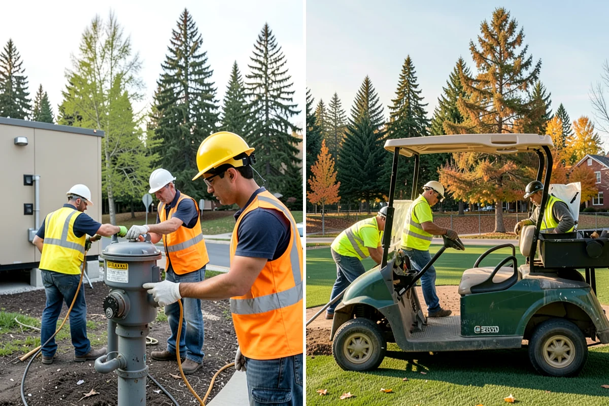 Library Grounds Maintenance in Normandy Park, King County, WA - Review branch grounds and programming schedules with library staff