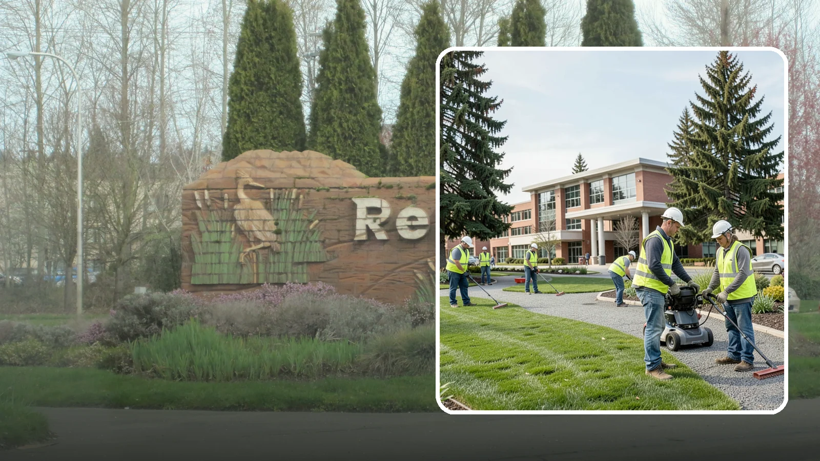 Library Grounds Maintenance in Renton, King County, WA - Grounds maintenance for public library branches and library district facilities throughout Western Washington.