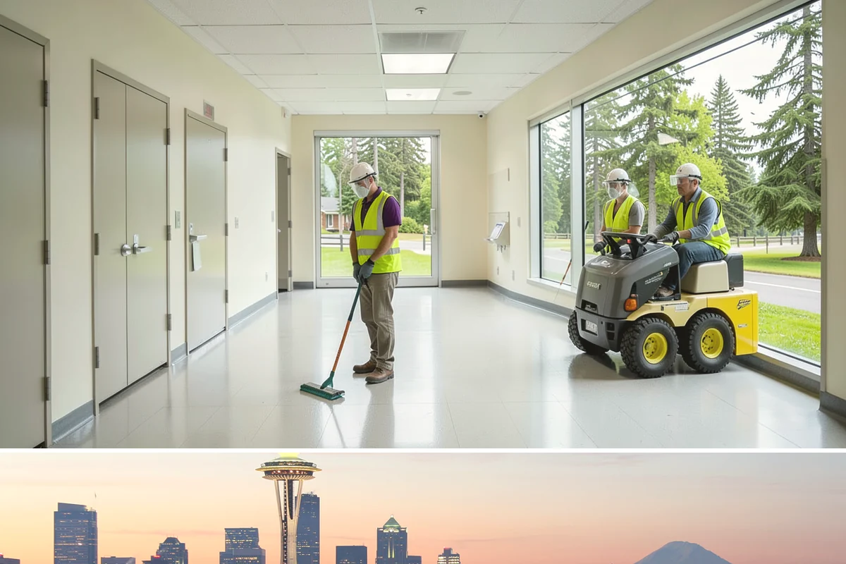 Library Grounds Maintenance in Seattle, King County, WA - Spring planting refreshes entry beds before summer reading programs draw peak foot traffic.