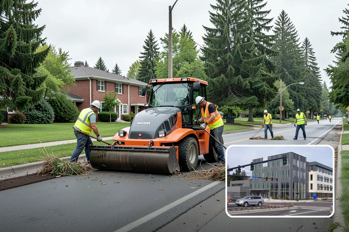 Library Grounds Maintenance in Shoreline, King County, WA - Inviting, hazard-free entrances for patrons of all ages