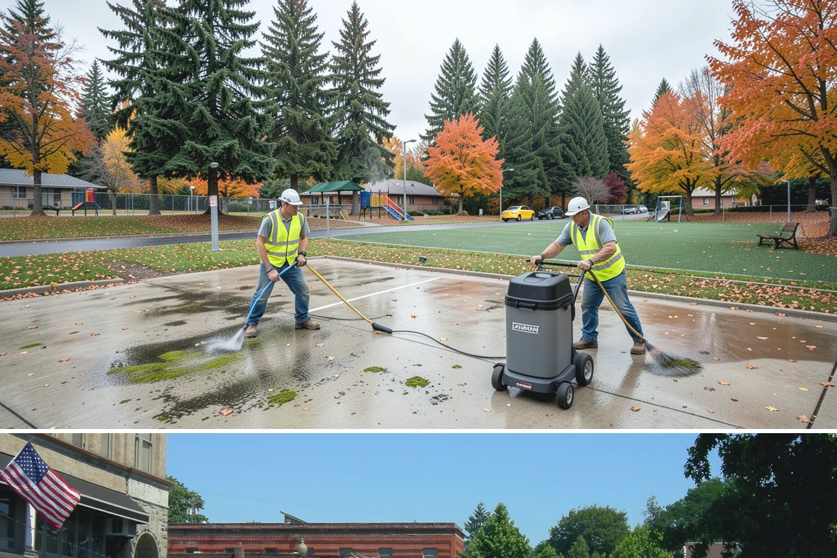 Library Grounds Maintenance in Snohomish, Snohomish County, WA - Spring planting refreshes entry beds before summer reading programs draw peak foot traffic.