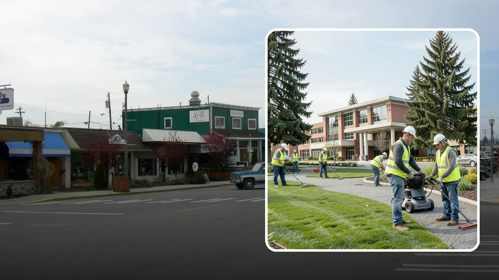 Library Grounds Maintenance in Stanwood, Snohomish County, WA - Grounds maintenance for public library branches and library district facilities throughout Western Washington.
