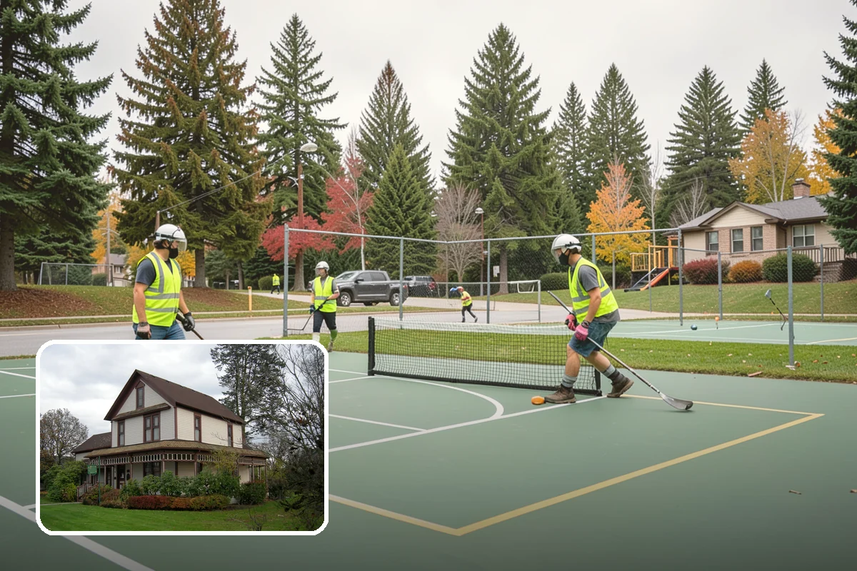 Library Grounds Maintenance in Sumner, Pierce County, WA - Inviting, hazard-free entrances for patrons of all ages