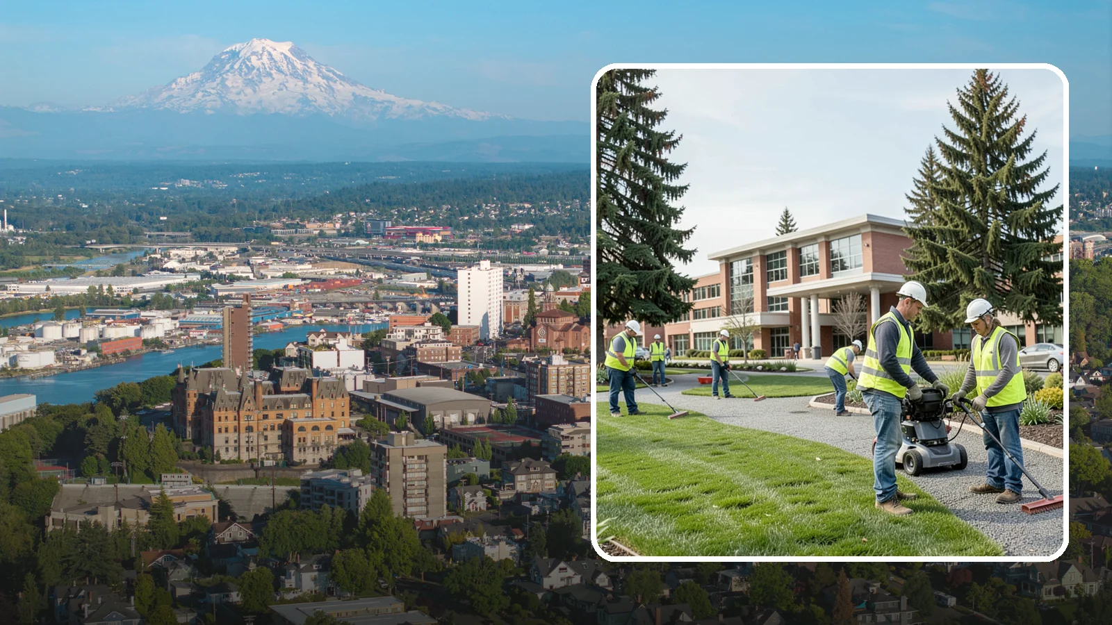 Library Grounds Maintenance in Tacoma, Pierce County, WA - Grounds maintenance for public library branches and library district facilities throughout Western Washington.
