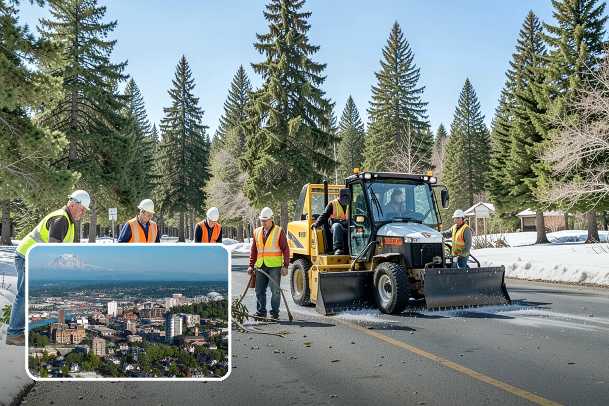 Library Grounds Maintenance in Tacoma, Pierce County, WA - Inviting, hazard-free entrances for patrons of all ages