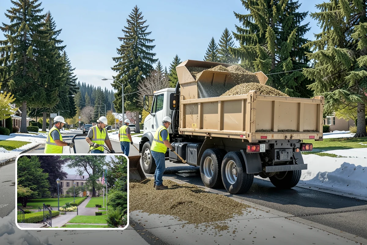 Library Grounds Maintenance in Woodinville, King County, WA - Inviting, hazard-free entrances for patrons of all ages