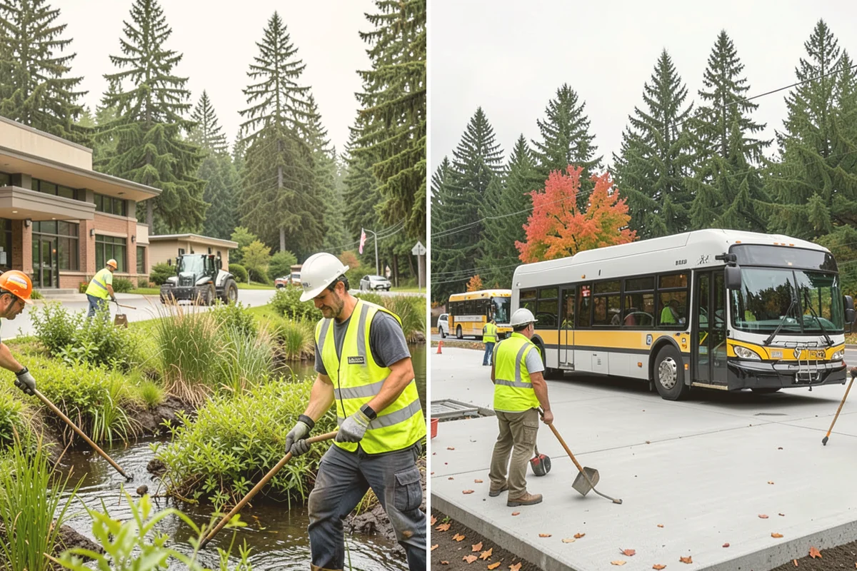 Lighting Inspections in Algona, King County, WA - Inventory fixtures, poles, and control equipment