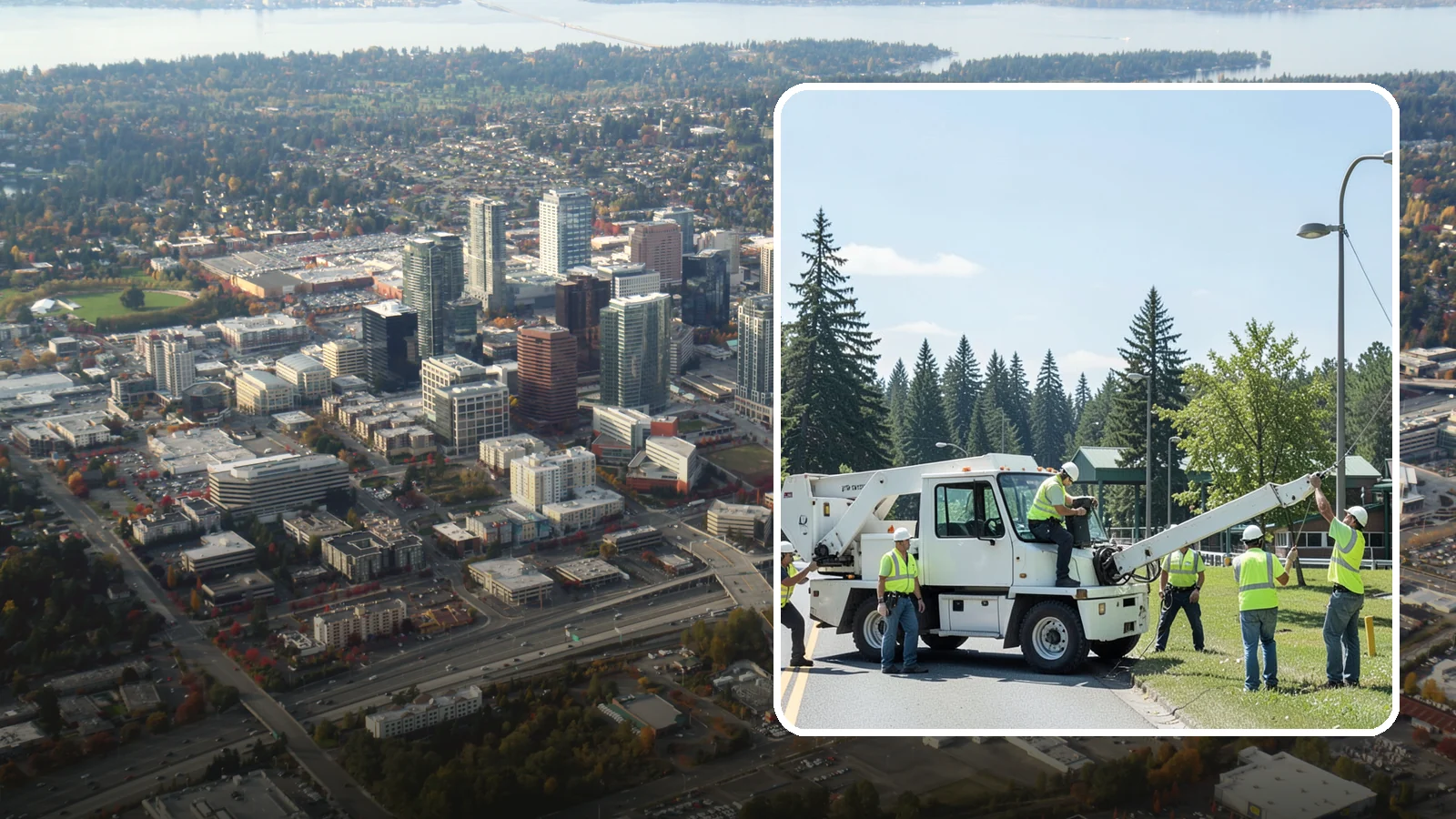 Lighting Inspections in Bellevue, King County, WA - Systematic audits of public lighting assets to identify failures, hazards, and energy improvement opportunities.