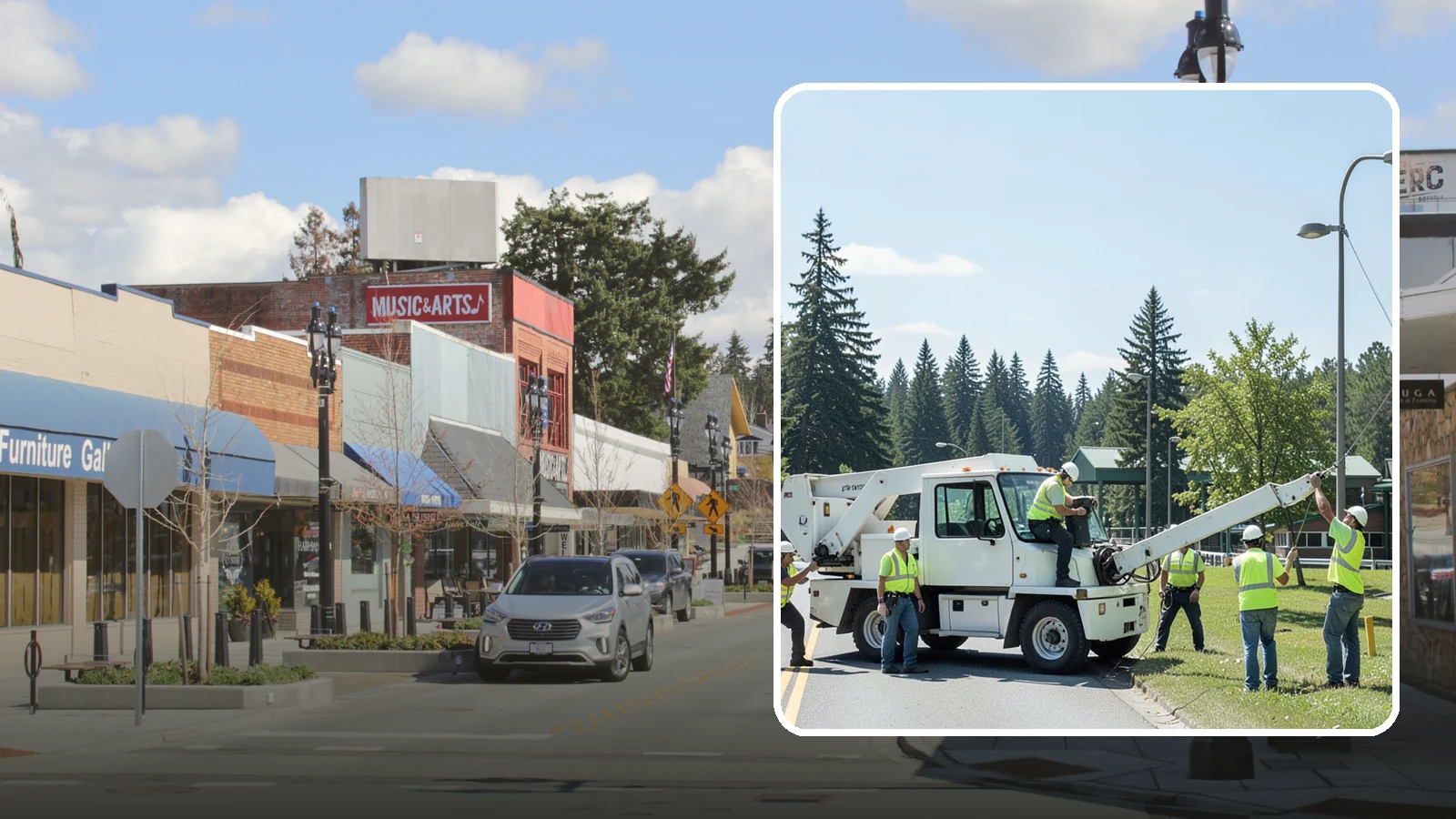 Lighting Inspections in Bothell, King County, WA - Systematic audits of public lighting assets to identify failures, hazards, and energy improvement opportunities.