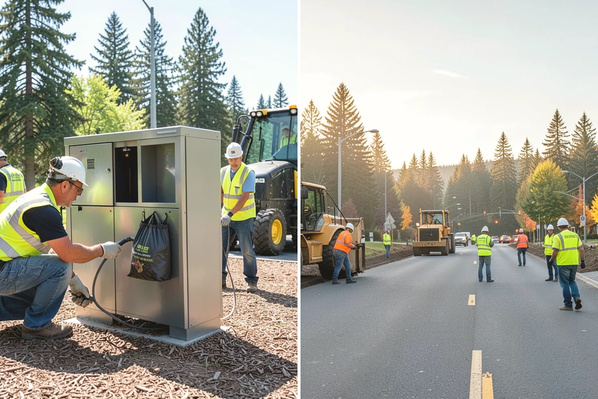 Lighting Inspections in Carnation, King County, WA - Inventory fixtures, poles, and control equipment