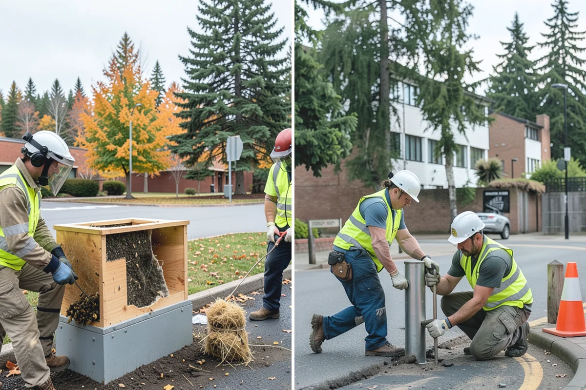 Lighting Inspections in Des Moines, King County, WA - Inventory fixtures, poles, and control equipment