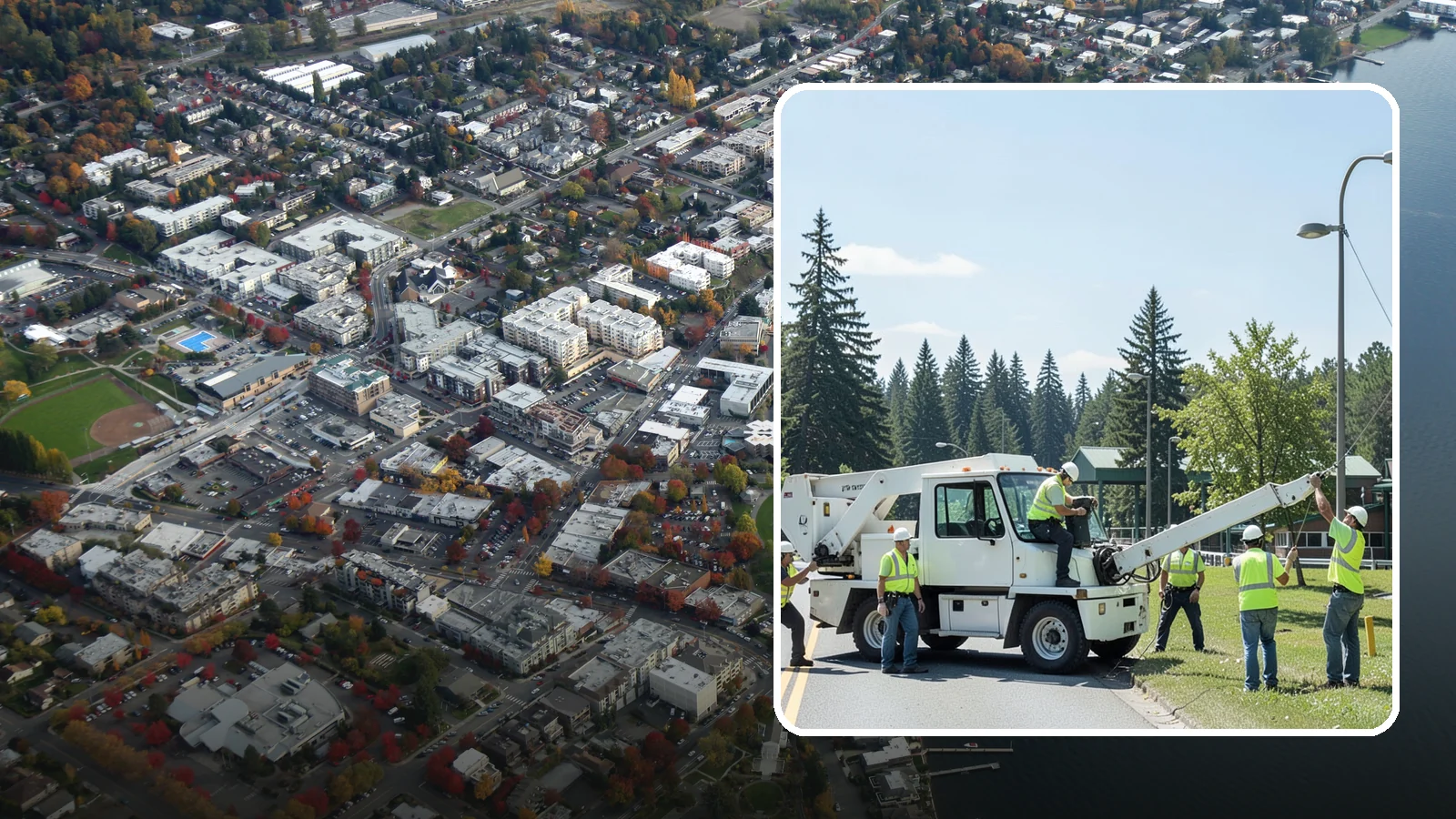 Lighting Inspections in Kirkland, King County, WA - Systematic audits of public lighting assets to identify failures, hazards, and energy improvement opportunities.