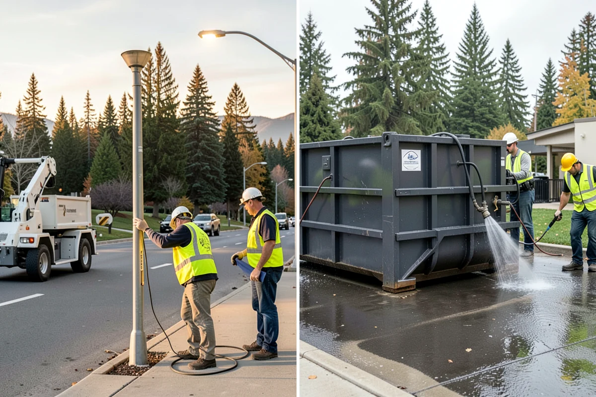 Lighting Inspections in Maple Valley, King County, WA - Inventory fixtures, poles, and control equipment