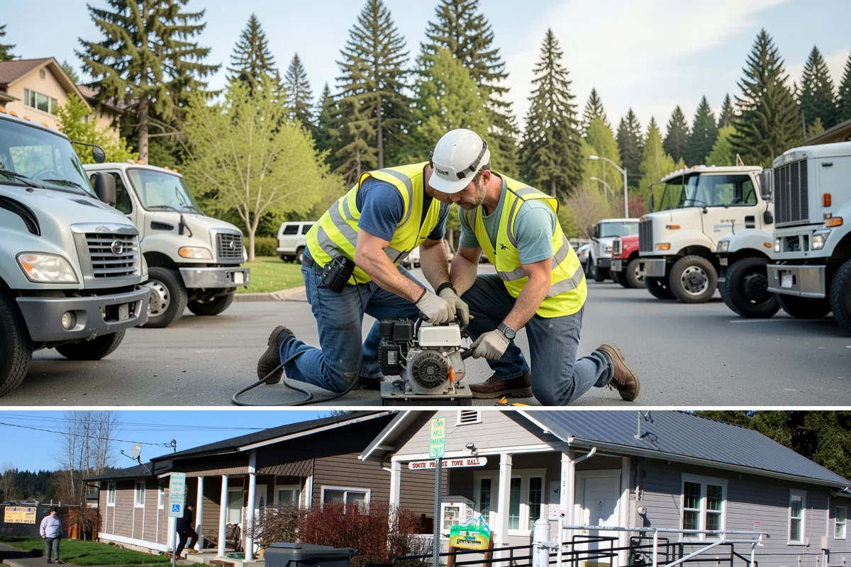 Lighting Inspections in South Prairie, Pierce County, WA - Inspections are especially valuable in early fall to prepare lighting systems for heavy winter demand.