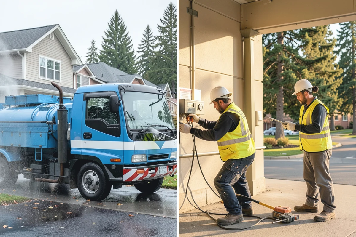 Line Striping in Auburn, King County, WA - Measure the site and confirm the striping layout