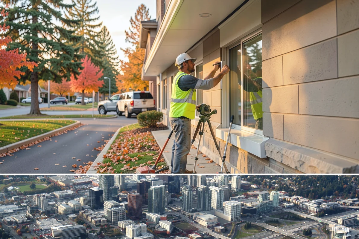 Line Striping in Bellevue, King County, WA - Dry-weather months from late spring through early fall provide the best paint adhesion and cure conditions.