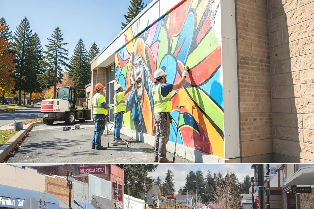 Line Striping in Bothell, King County, WA - Dry-weather months from late spring through early fall provide the best paint adhesion and cure conditions.