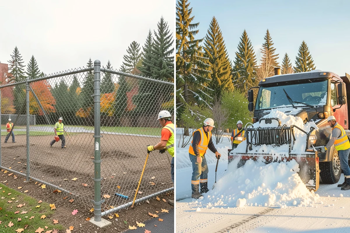 Line Striping in Brier, Snohomish County, WA - Measure the site and confirm the striping layout