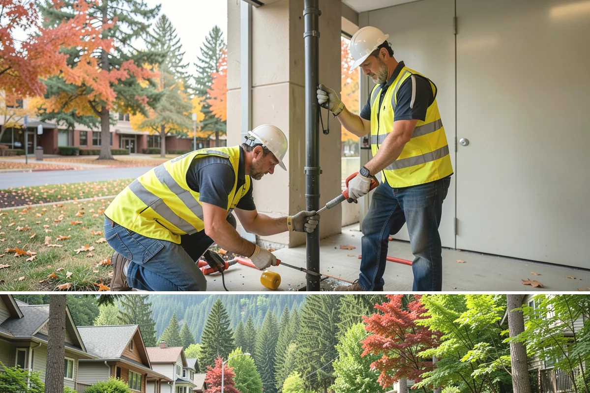 Line Striping in Darrington, Snohomish County, WA - Dry-weather months from late spring through early fall provide the best paint adhesion and cure conditions.