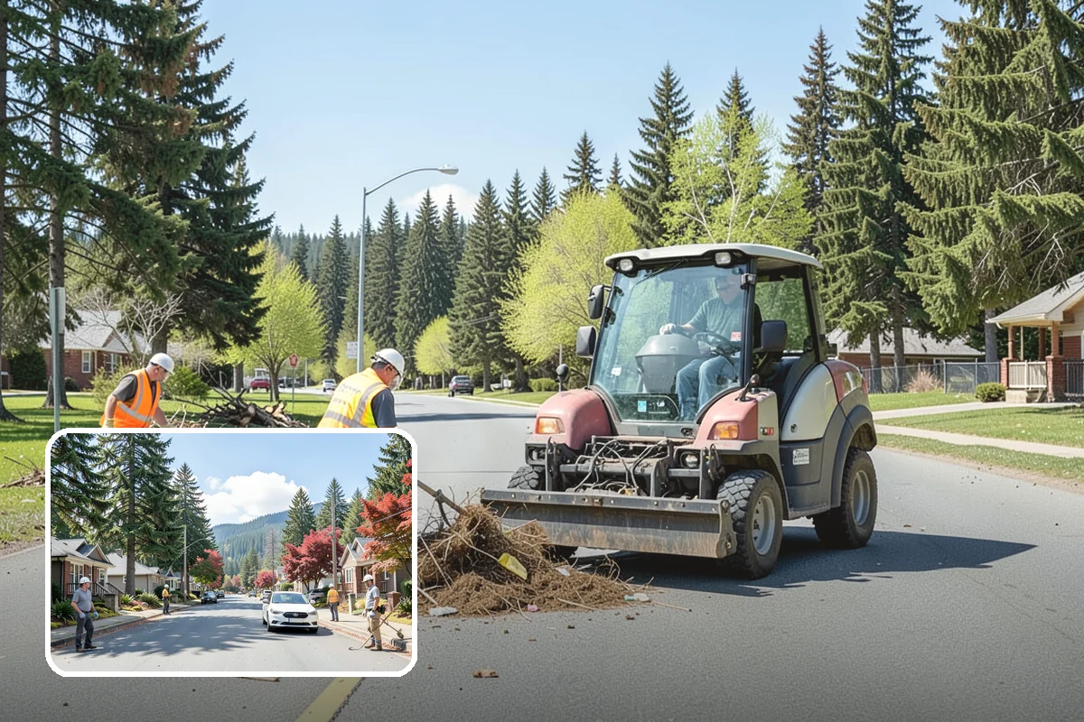 Line Striping in Hunts Point, King County, WA - Well-defined lanes and parking stalls