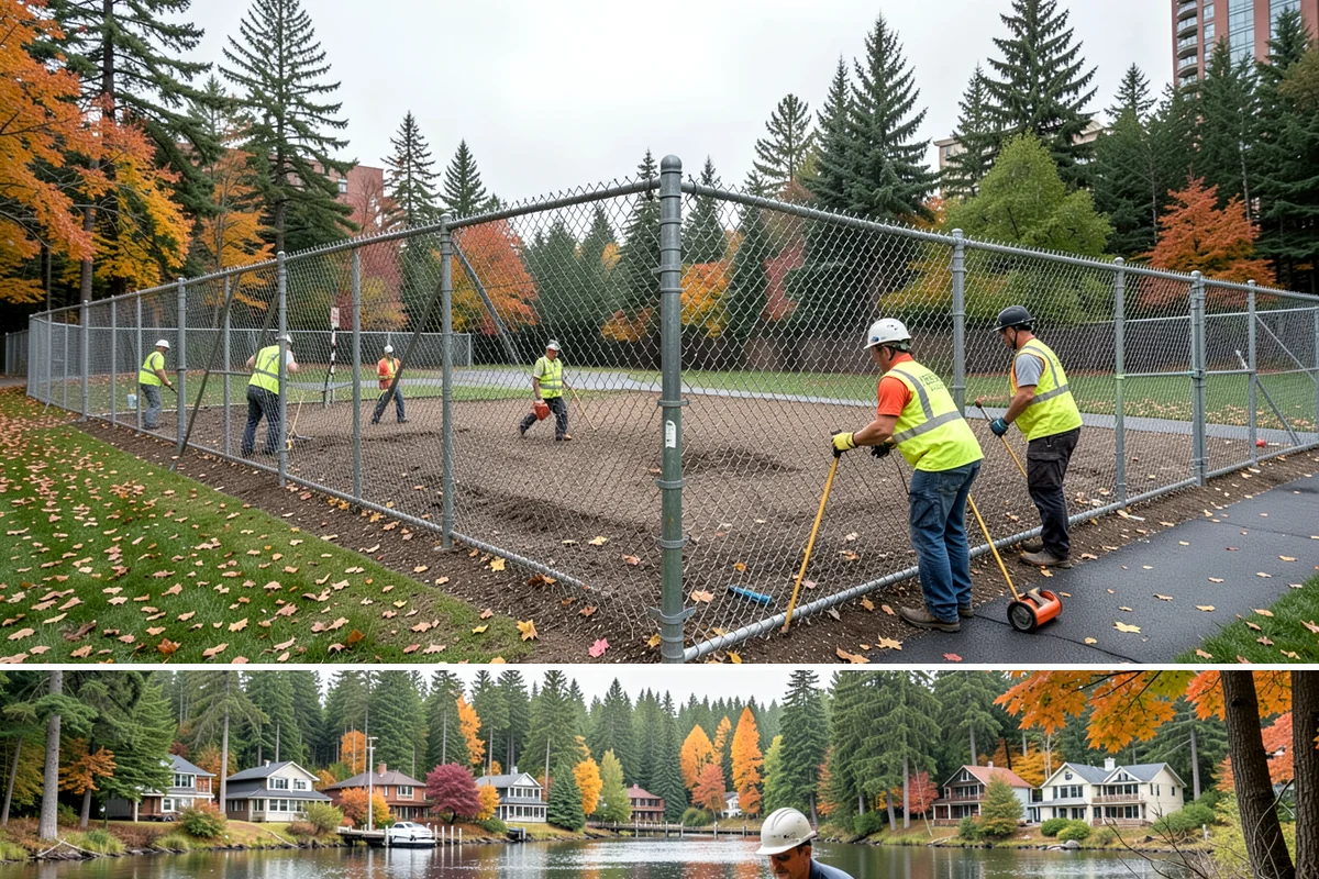 Line Striping in La Conner, Skagit County, WA - Dry-weather months from late spring through early fall provide the best paint adhesion and cure conditions.