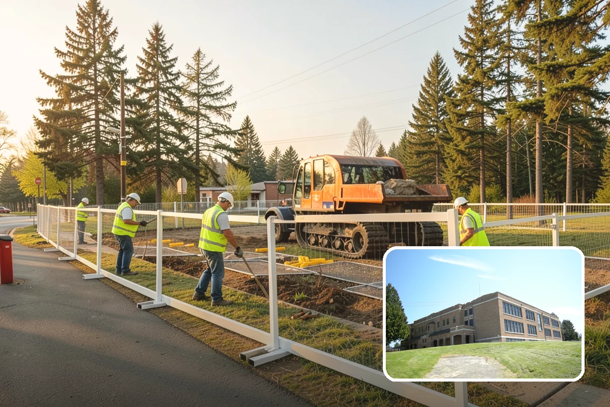 Line Striping in Maple Valley, King County, WA - Well-defined lanes and parking stalls