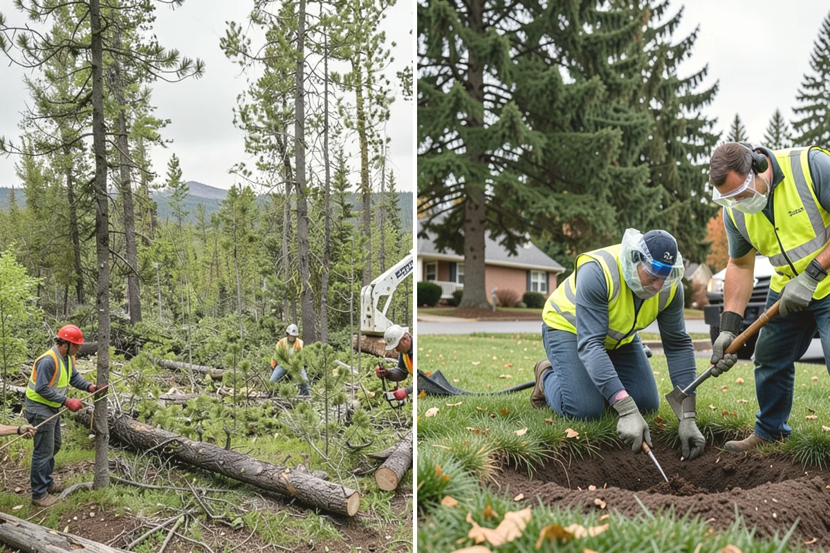 Line Striping in Mukilteo, Snohomish County, WA - Measure the site and confirm the striping layout