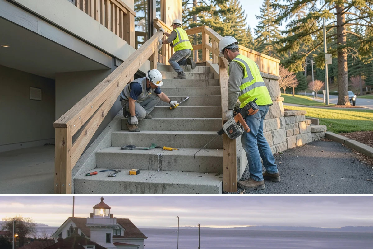 Line Striping in Mukilteo, Snohomish County, WA - Dry-weather months from late spring through early fall provide the best paint adhesion and cure conditions.