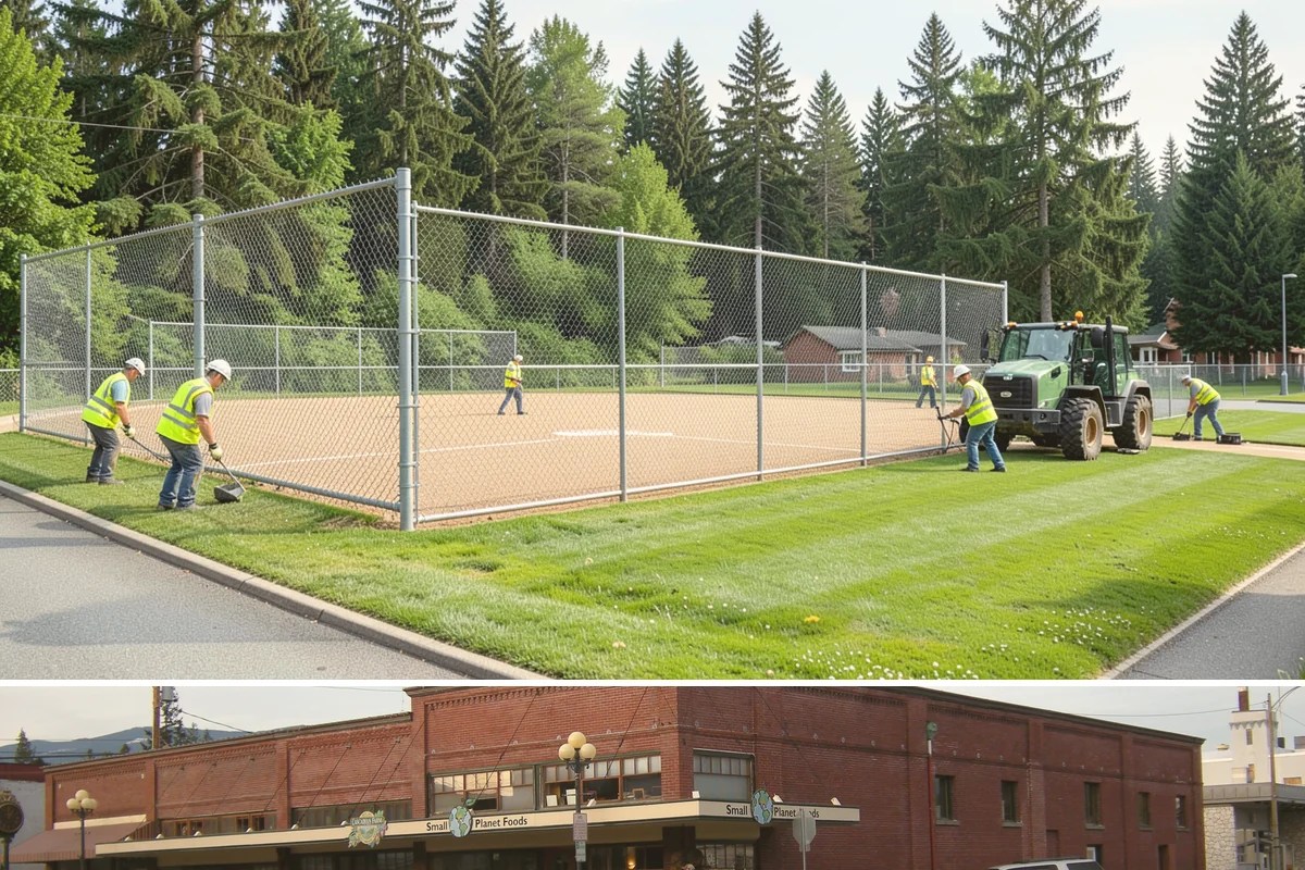 Line Striping in Sedro-Woolley, Skagit County, WA - Dry-weather months from late spring through early fall provide the best paint adhesion and cure conditions.