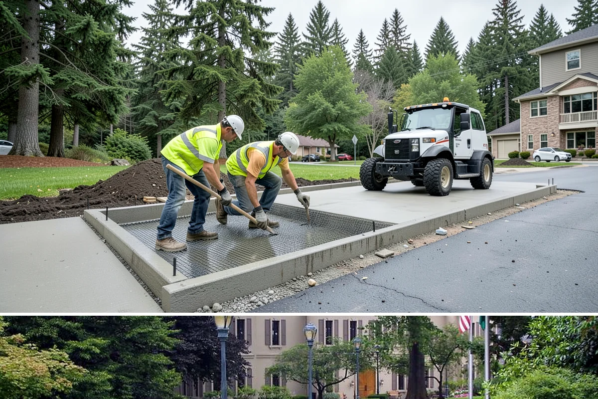 Line Striping in Woodinville, King County, WA - Dry-weather months from late spring through early fall provide the best paint adhesion and cure conditions.