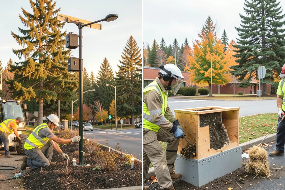 Litter & Grounds Policing in Anacortes, Skagit County, WA - Define the policing route and receptacle locations