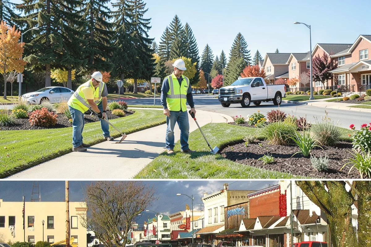 Litter & Grounds Policing in Arlington, Snohomish County, WA - Windblown debris and leaf litter peak in fall, while event traffic drives higher volumes through summer.