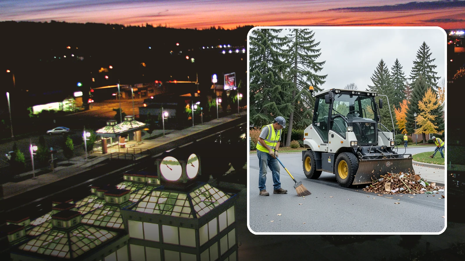Litter & Grounds Policing in Auburn, King County, WA - Routine litter policing keeps building entries, plazas, and surrounding grounds clean and orderly.