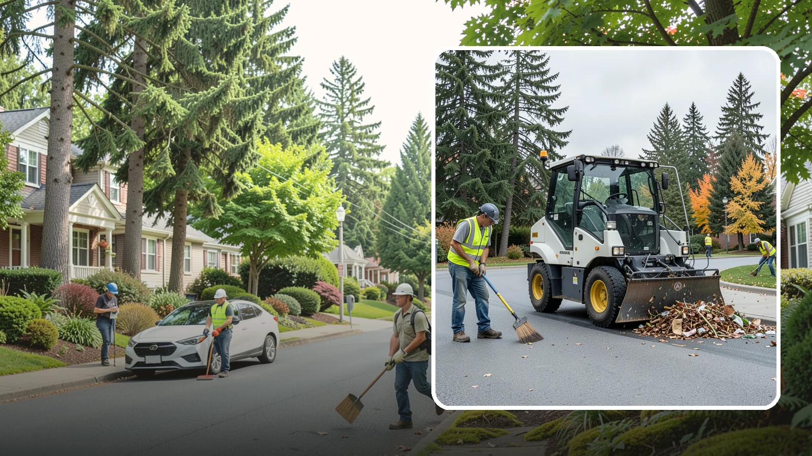 Litter & Grounds Policing in Beaux Arts Village, King County, WA - Routine litter policing keeps building entries, plazas, and surrounding grounds clean and orderly.