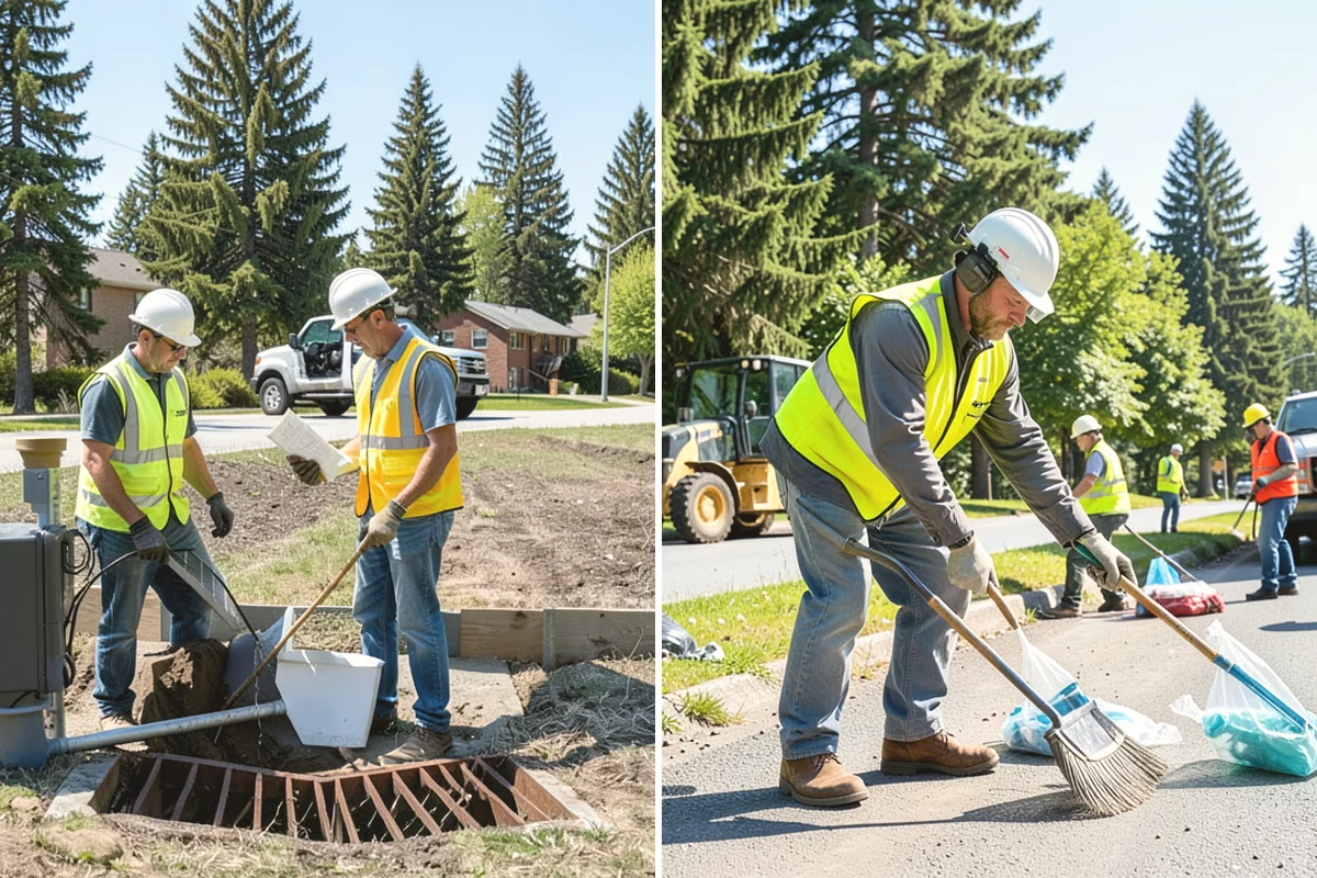 Litter & Grounds Policing in Black Diamond, King County, WA - Define the policing route and receptacle locations