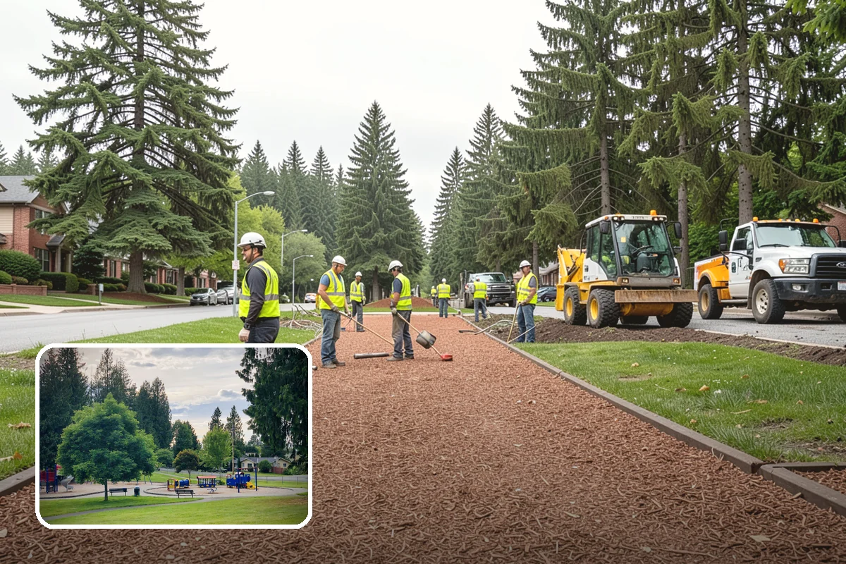 Litter & Grounds Policing in Bonney Lake, Pierce County, WA - Consistently clean entries and public plazas