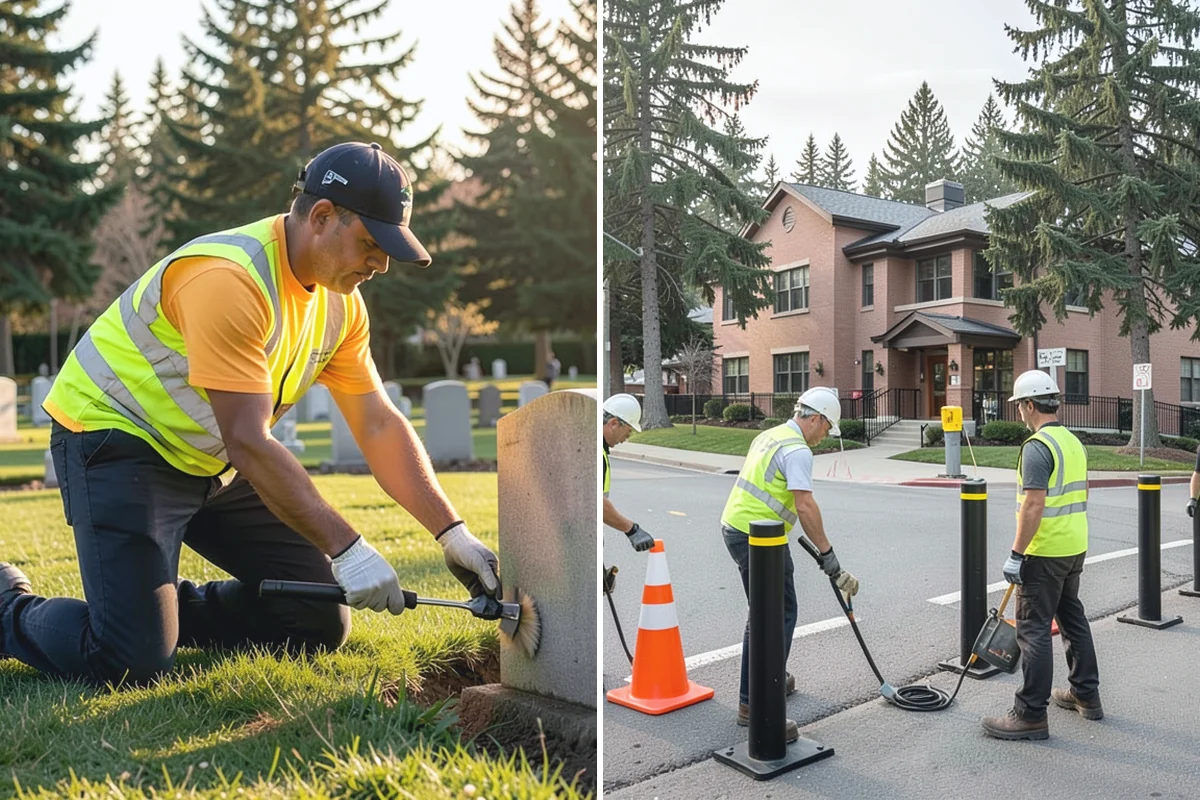 Litter & Grounds Policing in Bonney Lake, Pierce County, WA - Define the policing route and receptacle locations