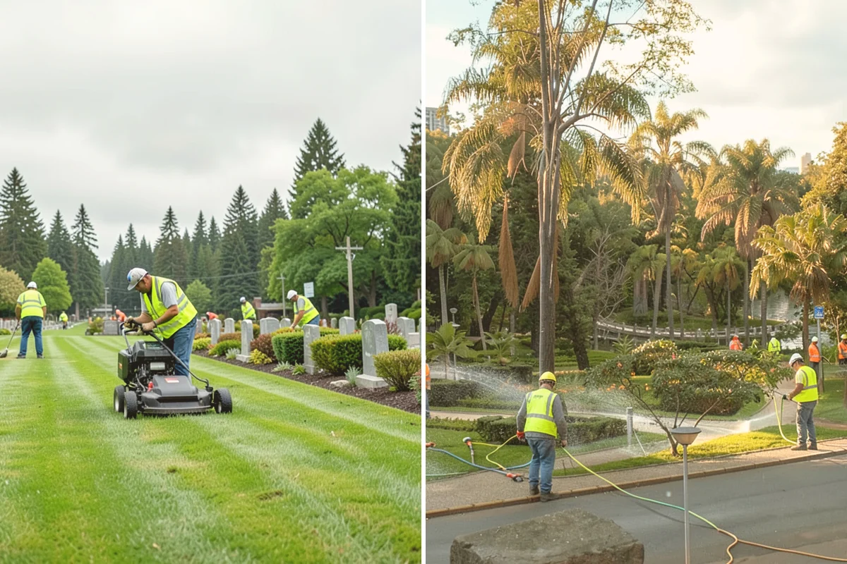 Litter & Grounds Policing in Bothell, King County, WA - Define the policing route and receptacle locations