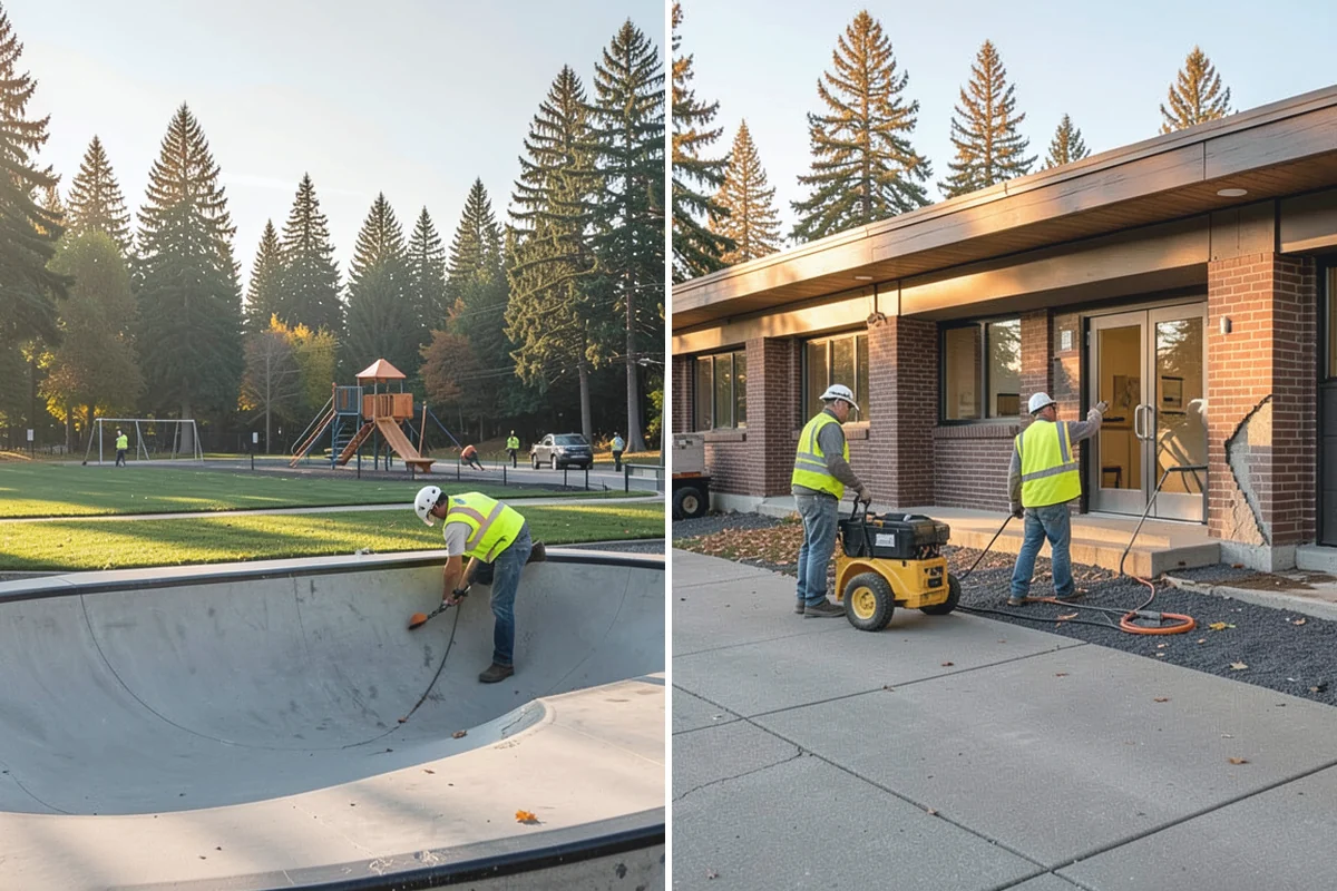Litter & Grounds Policing in Buckley, Pierce County, WA - Define the policing route and receptacle locations