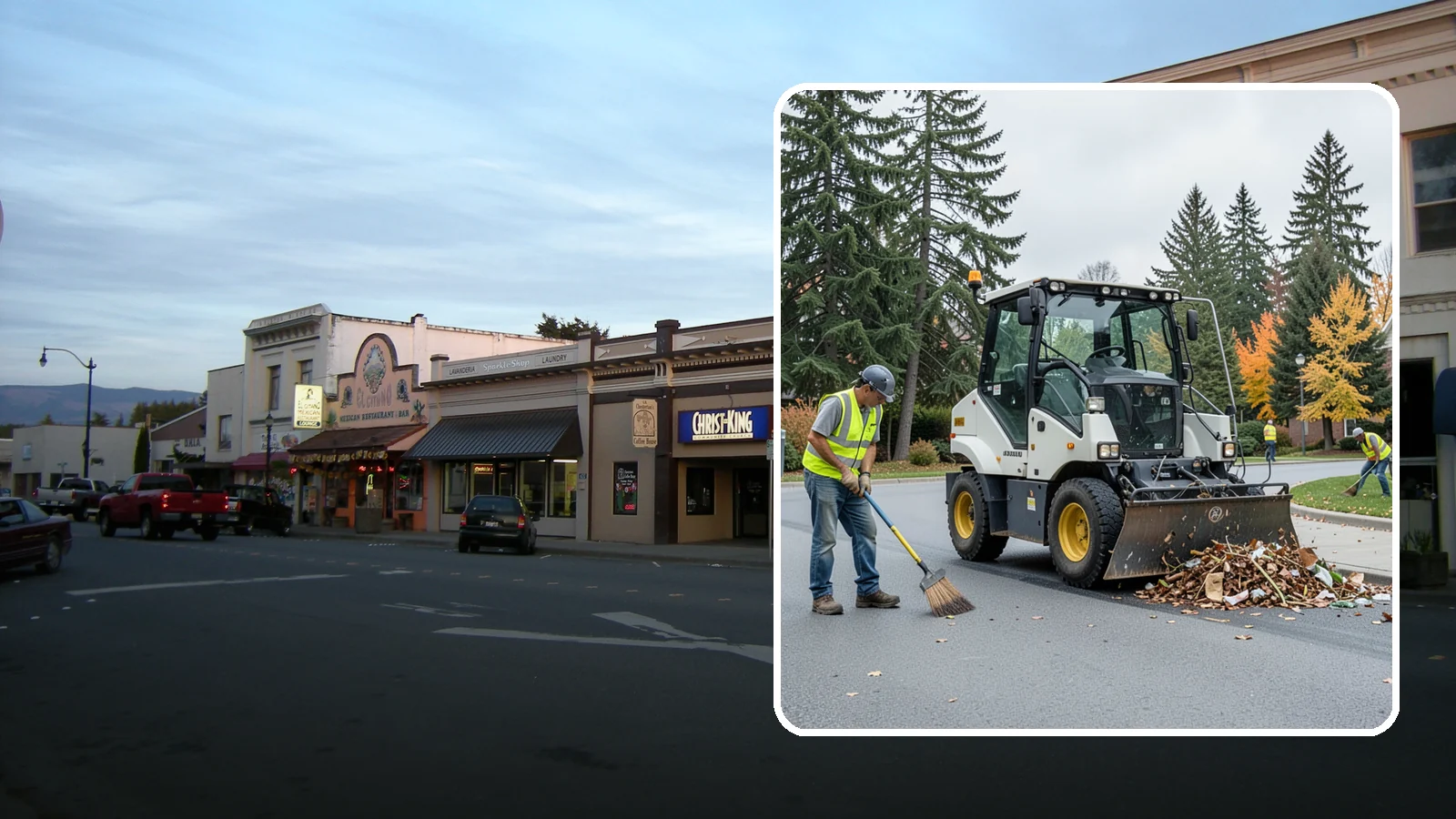 Litter & Grounds Policing in Burlington, Skagit County, WA - Routine litter policing keeps building entries, plazas, and surrounding grounds clean and orderly.