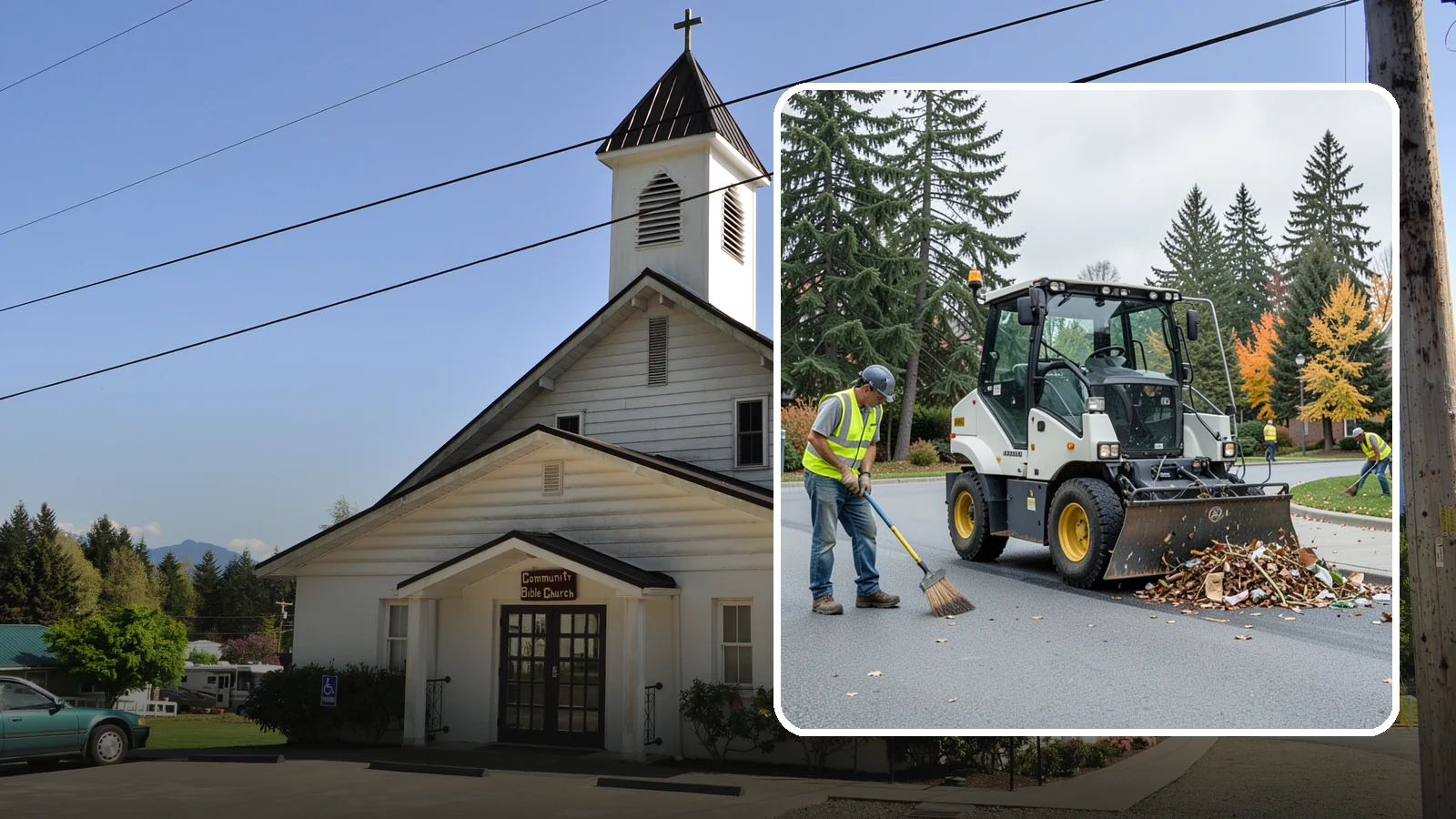 Litter & Grounds Policing in Concrete, Skagit County, WA - Routine litter policing keeps building entries, plazas, and surrounding grounds clean and orderly.
