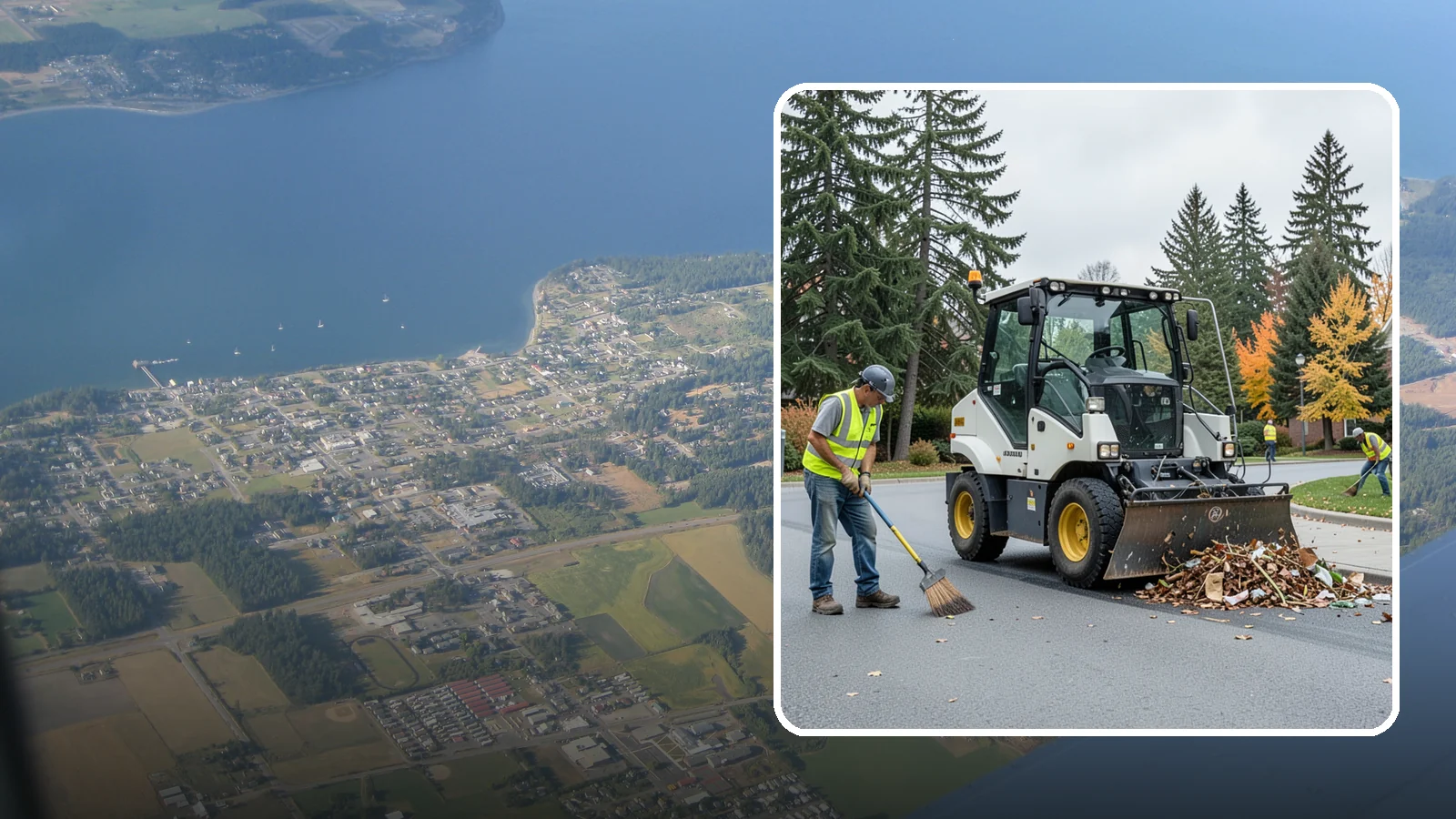 Litter & Grounds Policing in Coupeville, Island County, WA - Routine litter policing keeps building entries, plazas, and surrounding grounds clean and orderly.