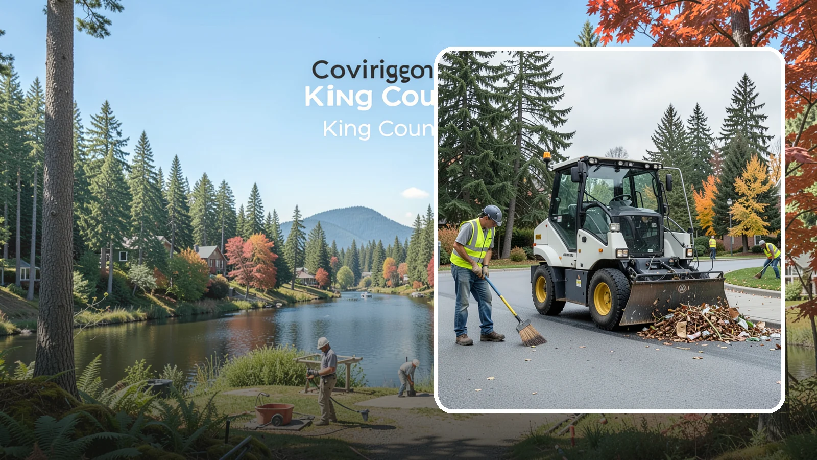 Litter & Grounds Policing in Covington, King County, WA - Routine litter policing keeps building entries, plazas, and surrounding grounds clean and orderly.